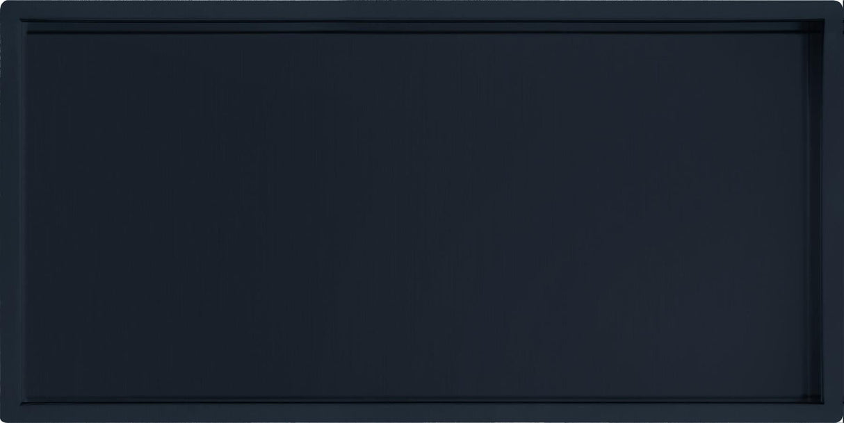 JTP Shelf Matt Black JTP VOS Rectangular Shower Niche - 300 x 600mm