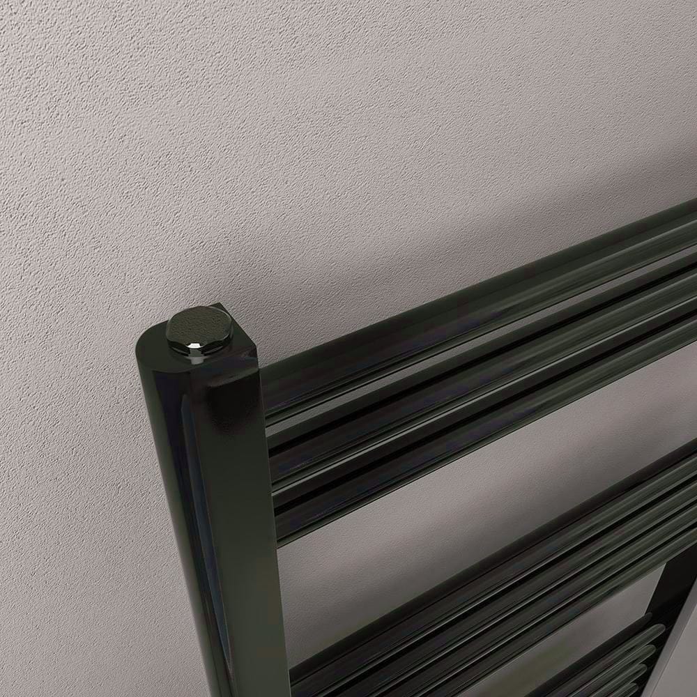 Eastbrook Wendover Straight Heated Towel Rail in Black Gold