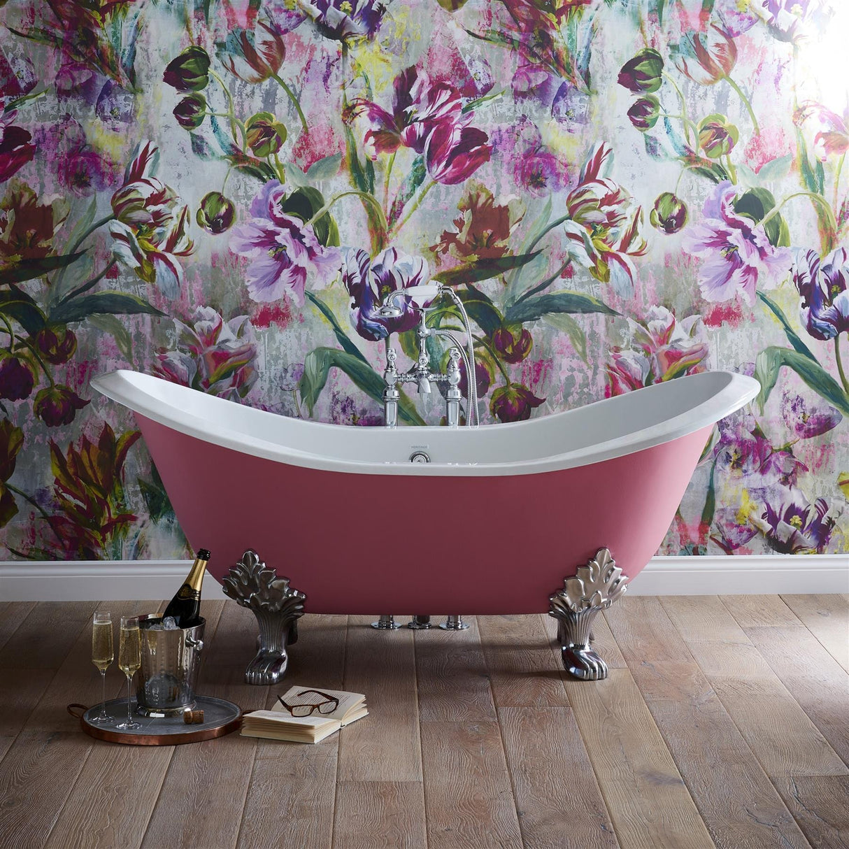 Heritage Roll Top and Slipper Freestanding Bath Heritage Devon Freestanding Cast Iron Bath with Feet