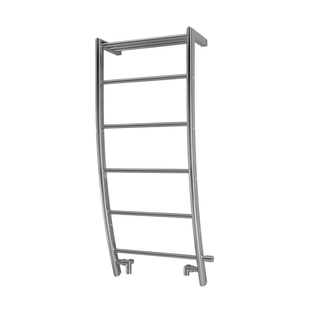 Eastbrook Ladder Rail 1200 x 500mm / Electric Only Eastbrook Biava Corinium Designer Radiator in Chrome