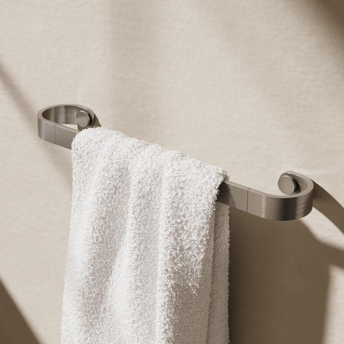Crosswater Towel Rails and Rings Brushed Nickel / 450mm Crosswater Velo Towel Rail