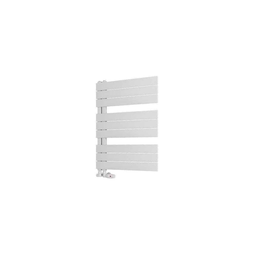 Eastbrook Designer Towel Radiator 800 x 600 / Central Heating Eastbrook Helmsley Straight Vertical Designer Towel Rail in Matt White