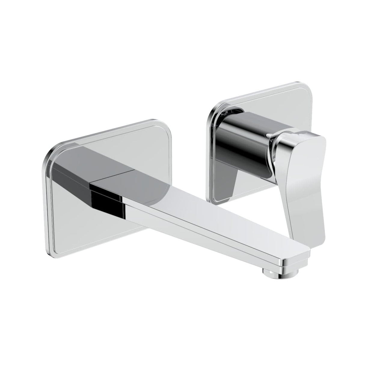 JTP Wall Mounted Basin Tap Chrome JTP HIX Single Lever Wall Mounted Basin Mixer Tap