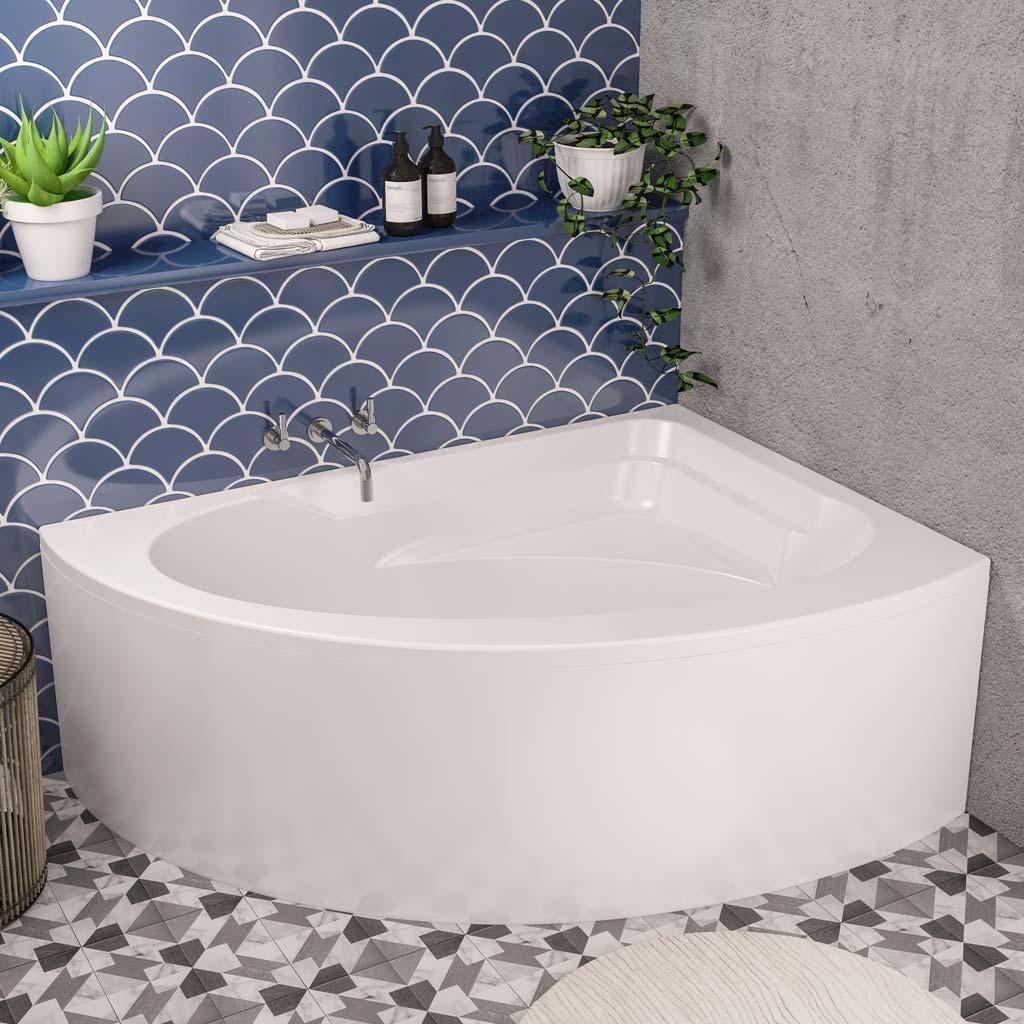 Eastbrook Corner Bath 5mm / Left Hand Eastbrook Lundy Offset Corner Bath