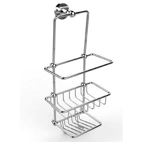 UK Bathroom Store Basket Chrome Heritage Shower Tidy