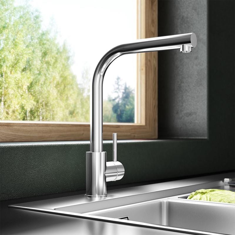 Aquarius Kitchen Tap Chrome Aquarius TrueCook - Series 4 - Pullout Single Lever Kitchen Mixer Tap