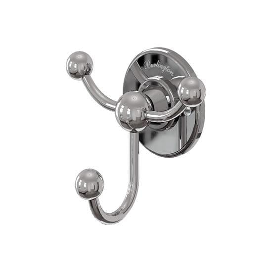 Burlington Robe Hook Burlington Triple Robe Hook in Chrome