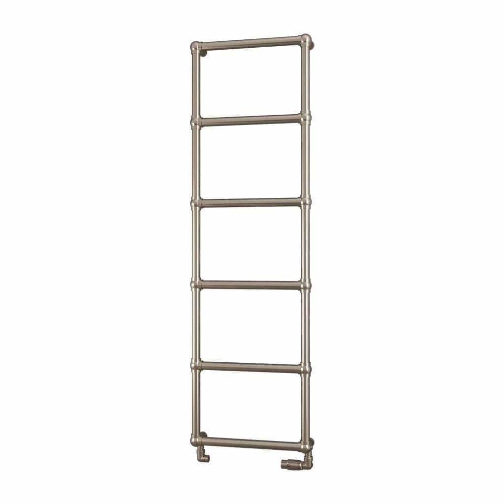 Eastbrook Traditional Towel Rail 1550 x 500 / Electric Only Eastbrook Stour Vertical Traditional Heated Towel Rail in Brushed Brass
