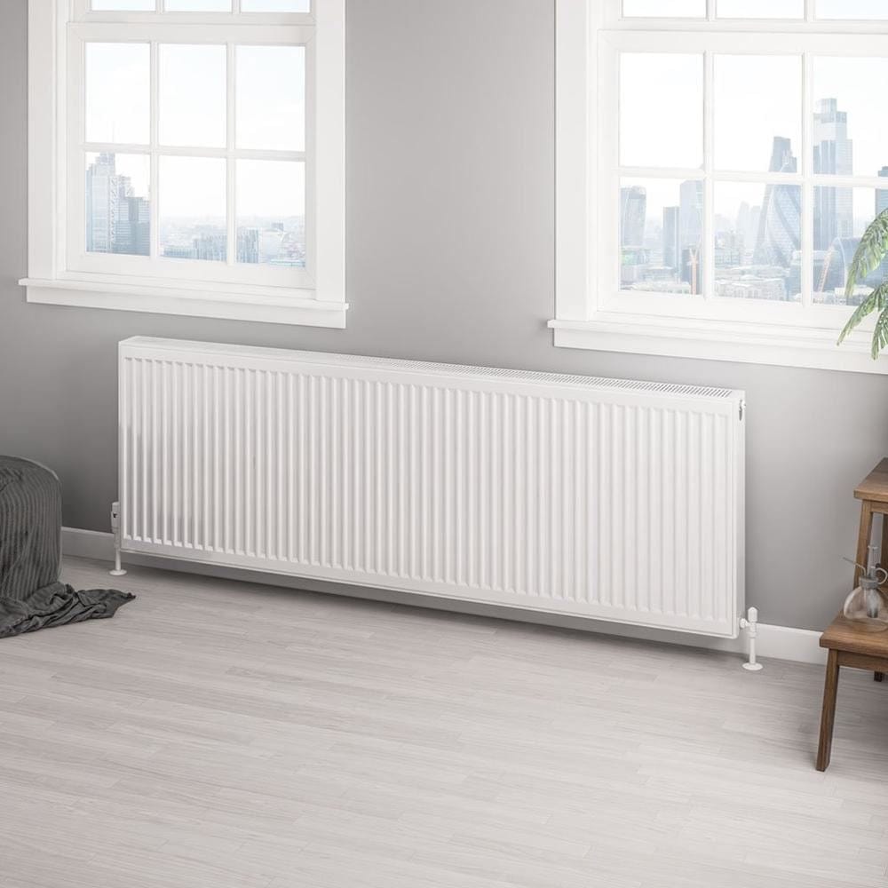 Aquarius Type 22 Compact Panel Radiator in Gloss White