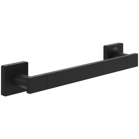 Villeroy & Boch Grab Rail/Bar Matt Black Villeroy & Boch Elements Striking Grab Bar