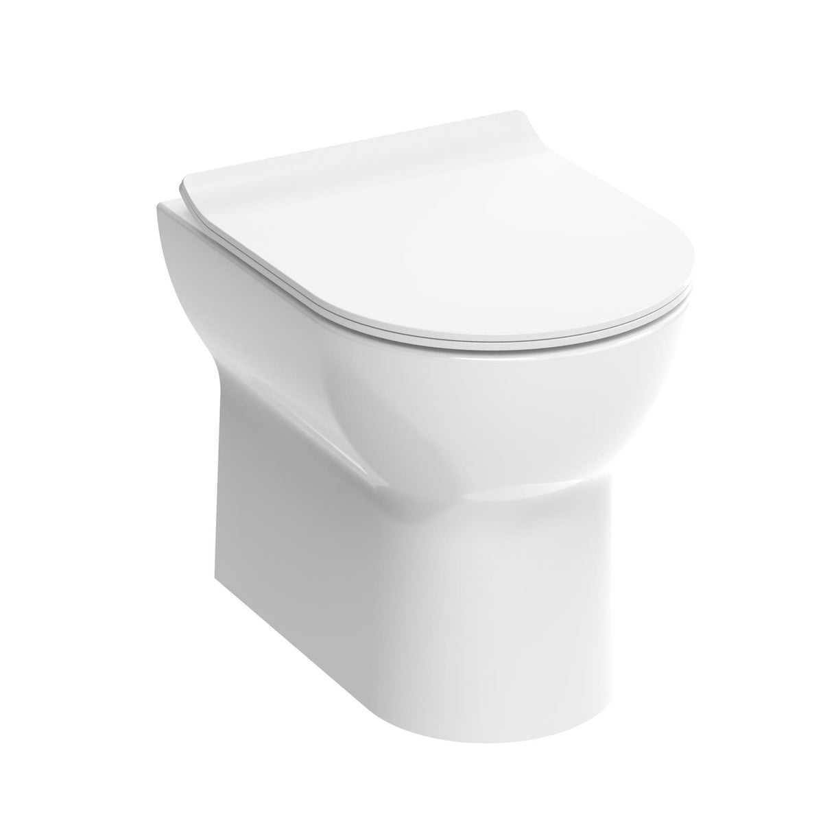Saneux Air Back to Wall Rimless Toilet with Soft Close Seat