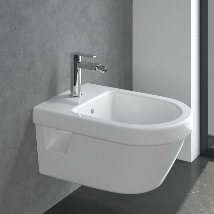 Villeroy & Boch Bidet Tap Villeroy & Boch Architectura Single Lever Tall Bidet Mixer Tap in Chrome