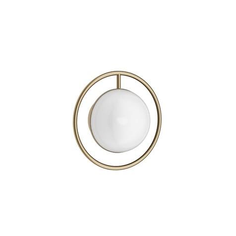 UK Bathroom Store Bathroom Lighting Brushed Brass Crosswater Tranquil Halo Light