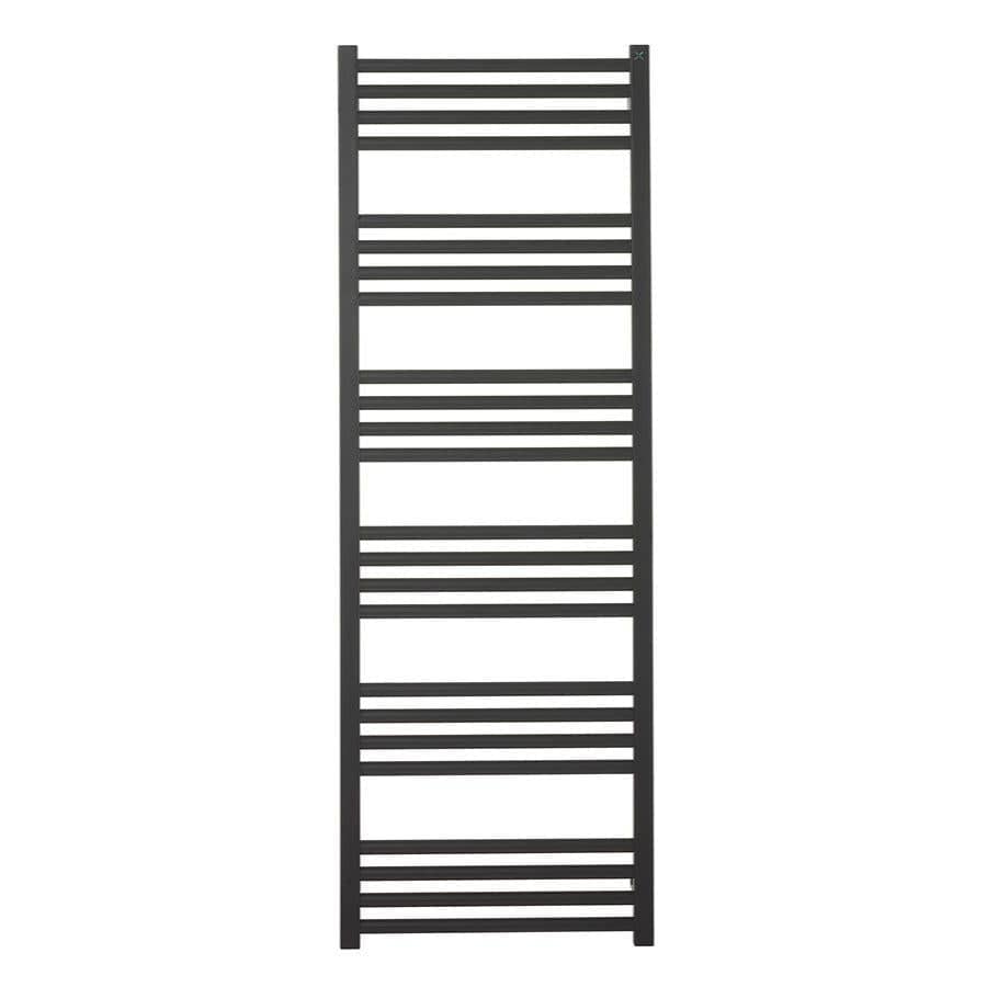 Crosswater Ladder Rail 1380 x 480mm / Central Heating Crosswater MPRO Designer Vertical Towel Radiator in Matt Black