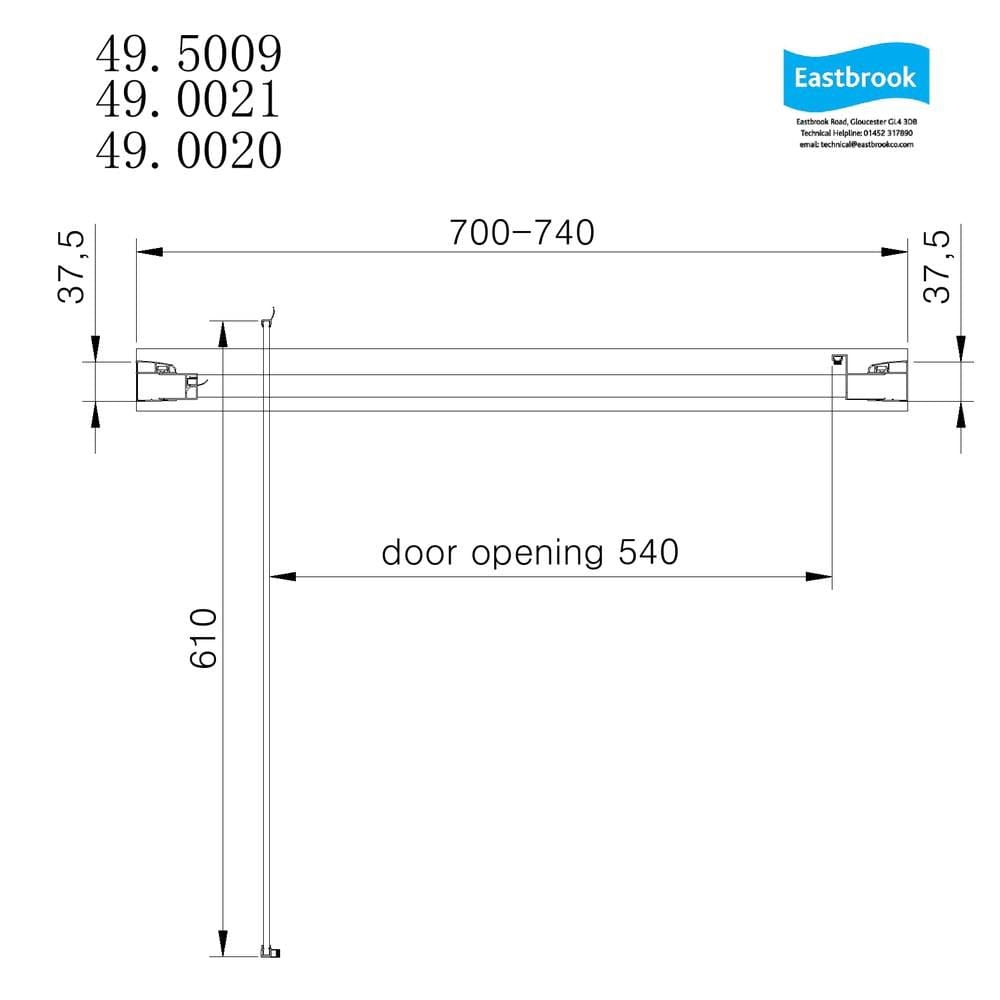 Eastbrook Pivot Shower Door Eastbrook Vantage 2000 Pivot Shower Door