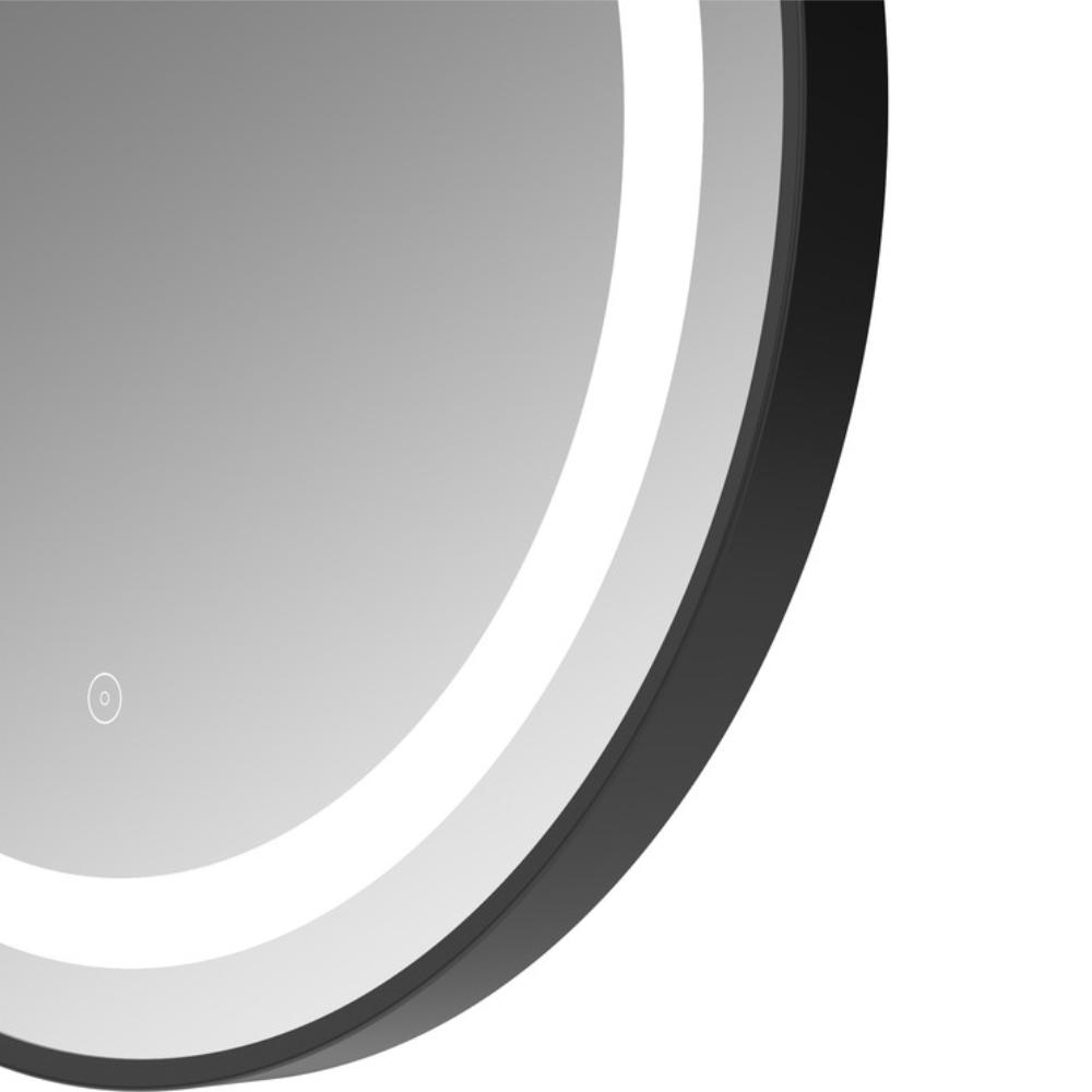 Aquarius Illuminated Mirror Aquarius Cirq 600mm Round Front LED Mirror