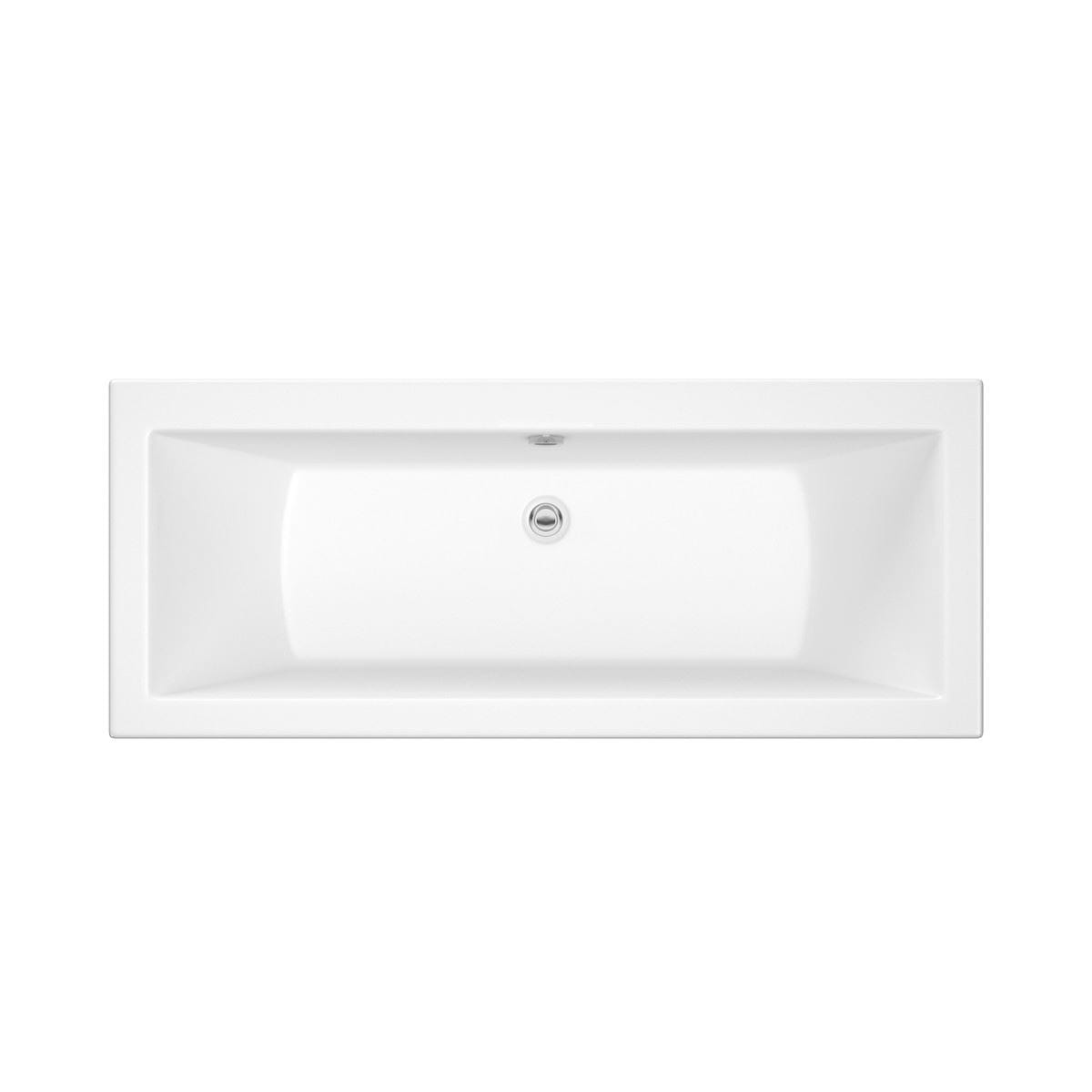 Roca Double Ended Bath 1700 x 750mm Roca The Gap Double Ended Bath