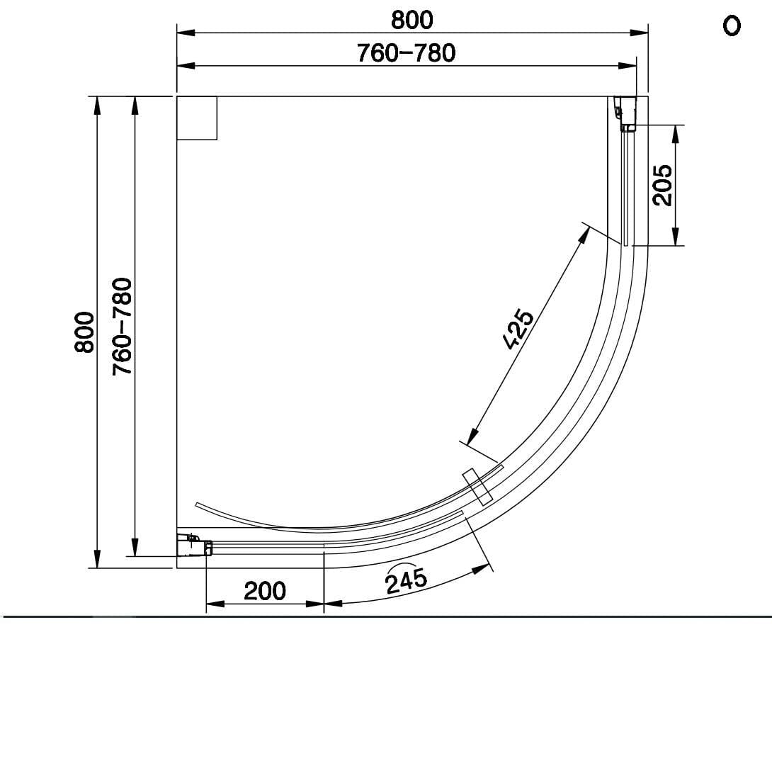 Eastbrook Quadrant Shower Enclosure Eastbrook Vantage 2000 Quadrant Shower Enclosure