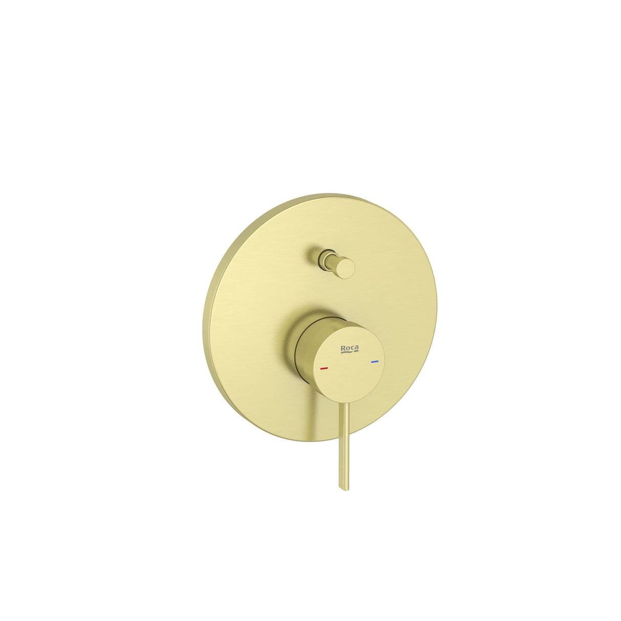 Roca Concealed Shower Valve Brushed Brass Roca Ona 2 Outlet Concealed Single Lever Bath and Shower Mixer