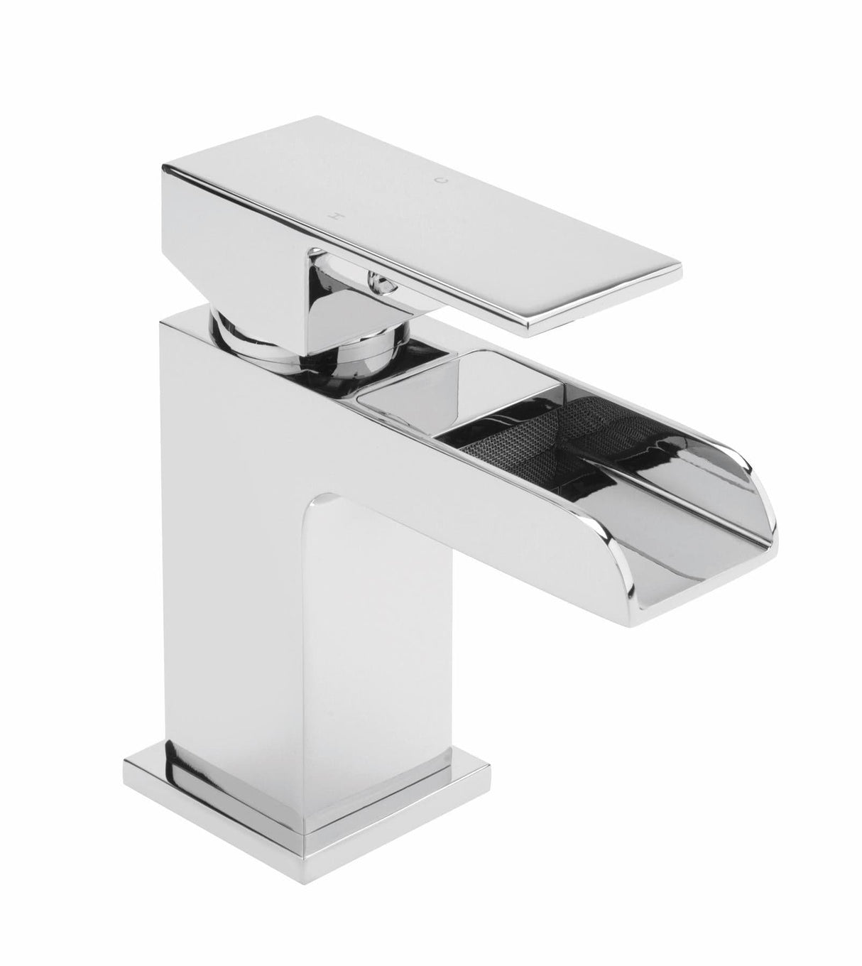 Sagittarius Mono Basin Tap Sagittarius Flow Cascade Monobloc Basin Mixer Tap with Sprung Waste - Chrome
