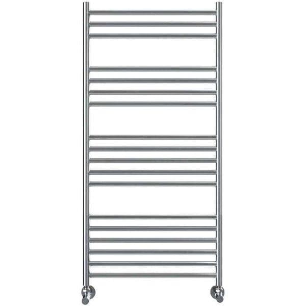 Vogue Ladder Rail 1200 x 600 / Central Heating Vogue Chube Straight Ladder Rail in Polished Stainless Steel
