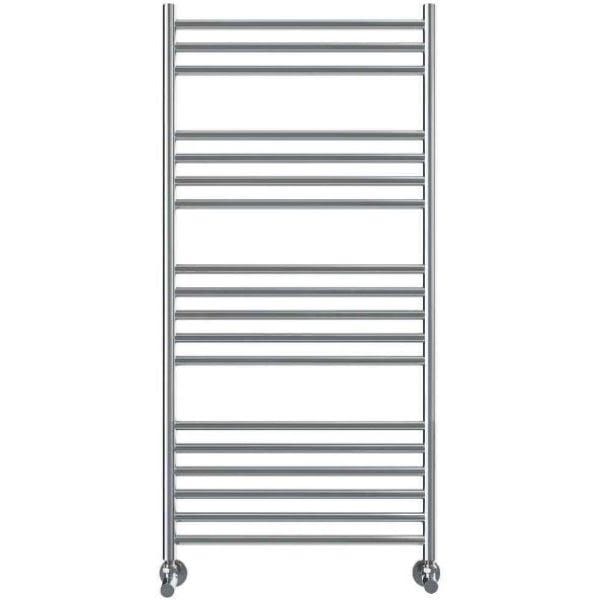 Vogue Ladder Rail 1200 x 600 / Electric Only Vogue Chube Straight Ladder Rail in Polished Stainless Steel