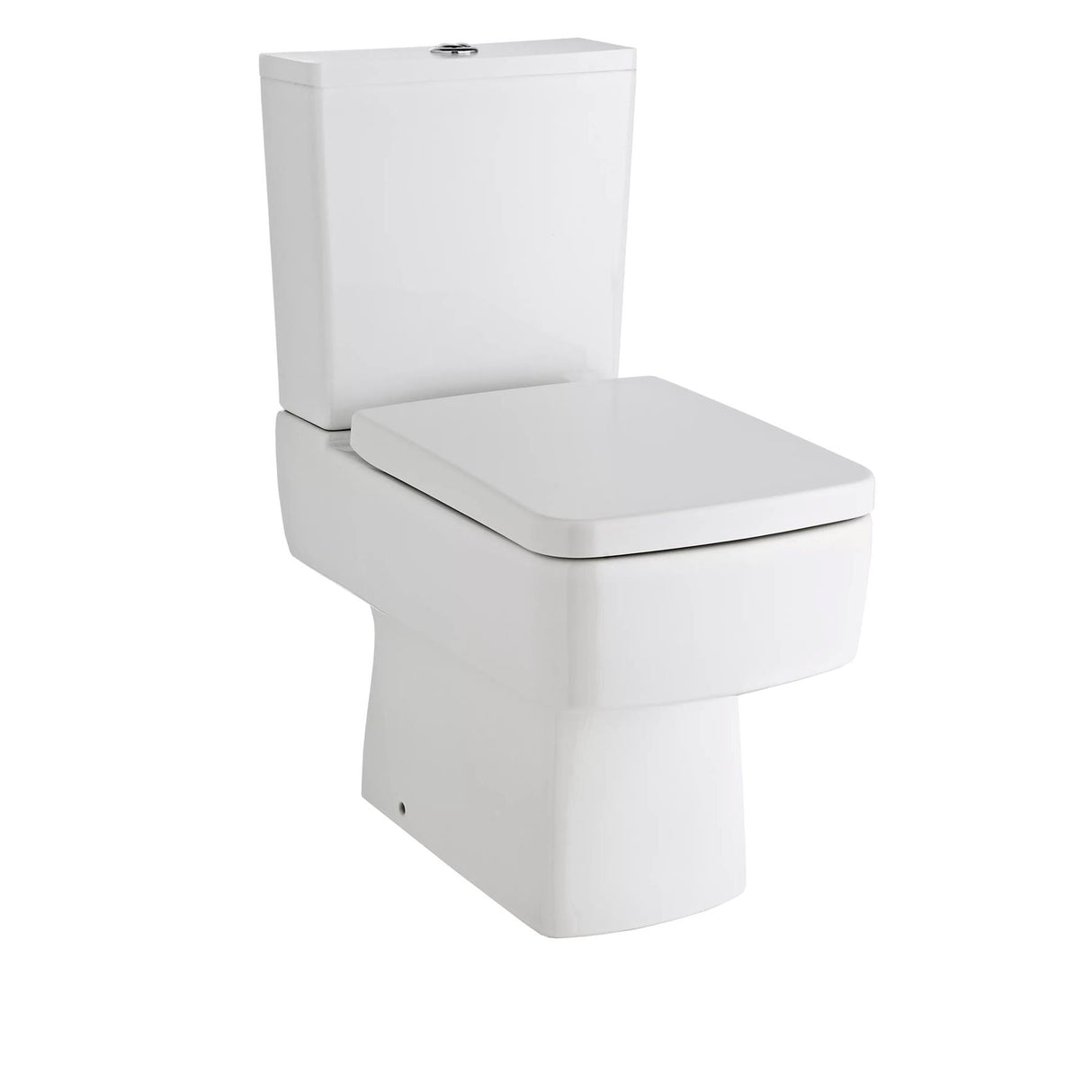 Aquarius Squared Close Coupled Toilet with Soft Close Seat