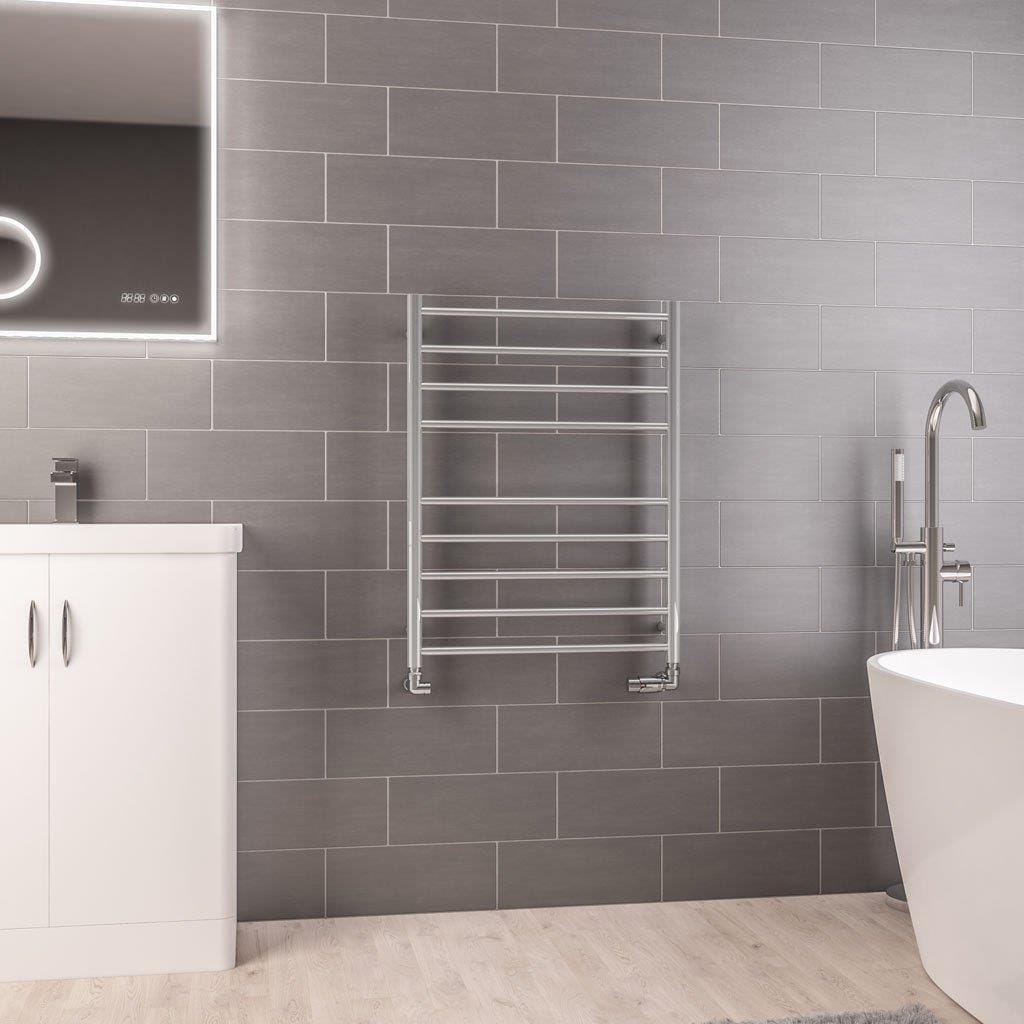 Eastbrook Ladder Rail 790 x 600mm / Central Heating Eastbrook Violla Straight Vertical Heated Towel Rail