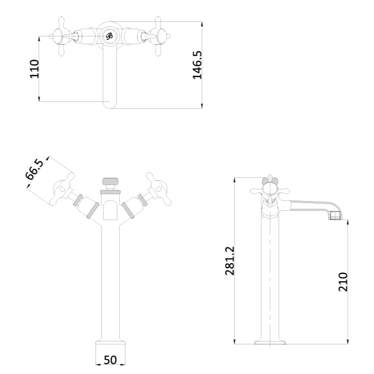 Burlington Tall Basin Tap Burlington Guild Tall Mono Basin Mixer Tap