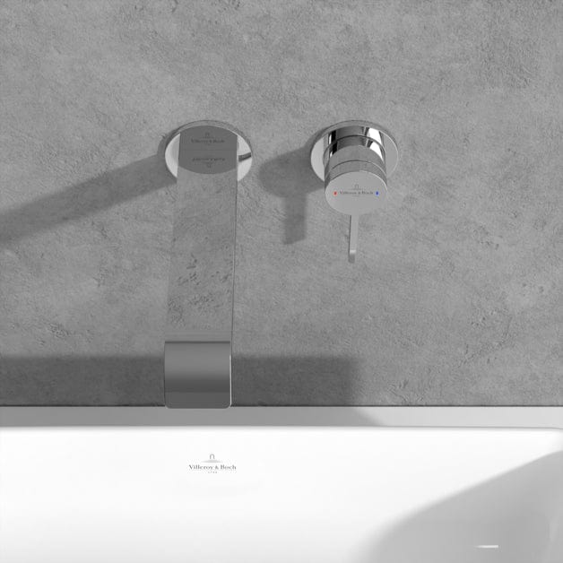Villeroy & Boch Wall Mounted Basin Tap Villeroy & Boch Dawn Wall Mounted Single Lever Basin Mixer Tap