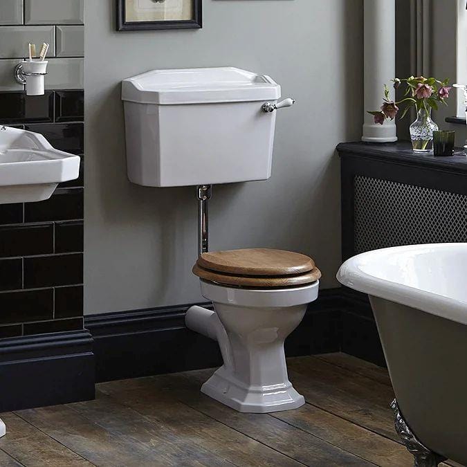 Heritage Low Level Toilet Heritage Granley Low Level Toilet with Cistern and Flush Pack