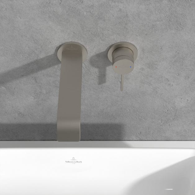 Villeroy & Boch Wall Mounted Basin Tap Villeroy & Boch Dawn Wall Mounted Single Lever Basin Mixer Tap