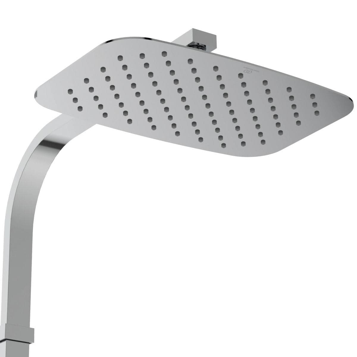 Ideal Standard Exposed Shower Set Ideal Standard Ceratherm S200 Exposed Thermostatic Shower Valve Set with Showerhead and Pencil Handset in Chrome