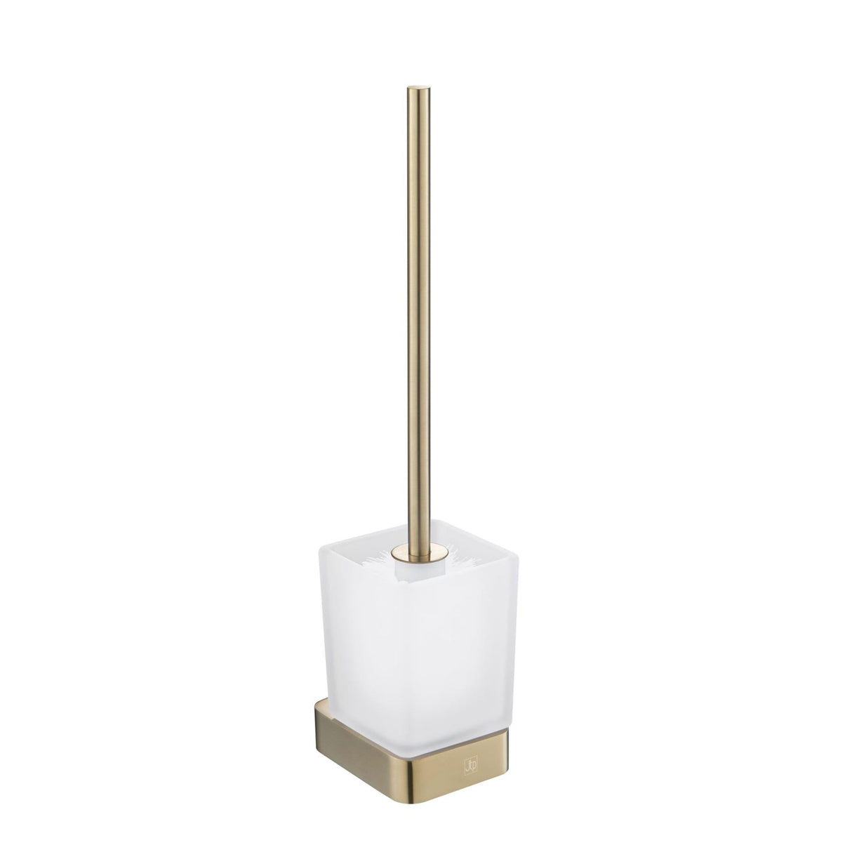 JTP Toilet Roll Holder Brushed Brass JTP HIX Toilet Brush and Holder