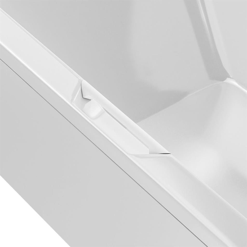 Eastbrook Bath Accessories Matt White Eastbrook Portland Single Hand Grip