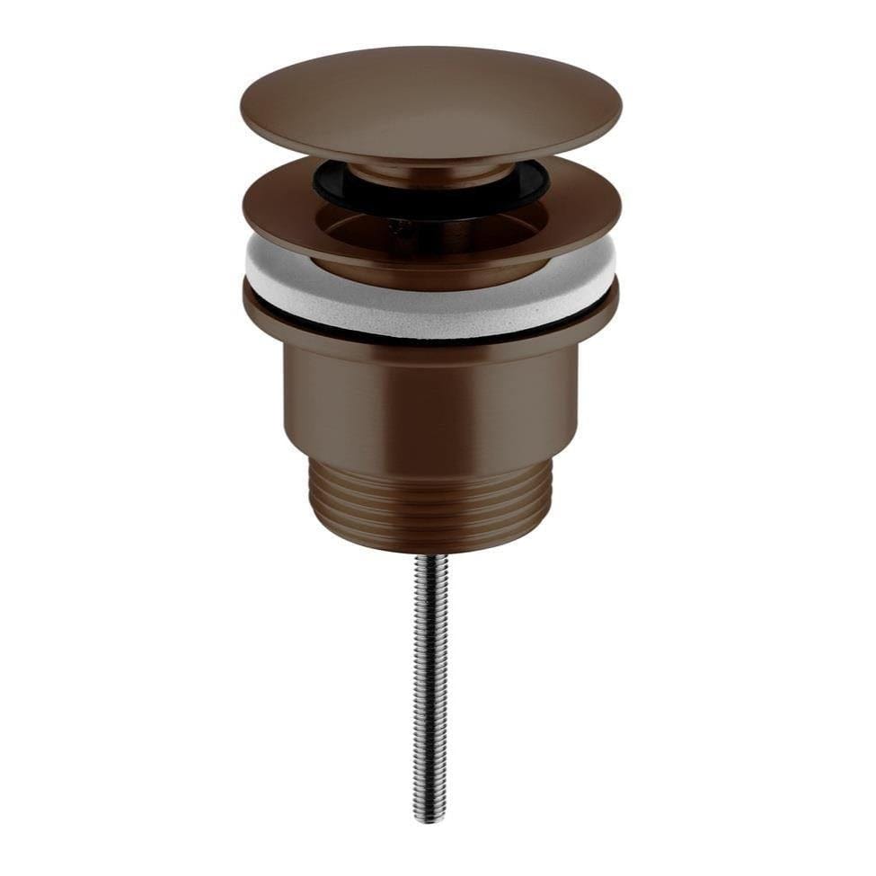 Aquarius Basin Waste Brushed Bronze Aquarius FT Universal Click Clack Basin Waste