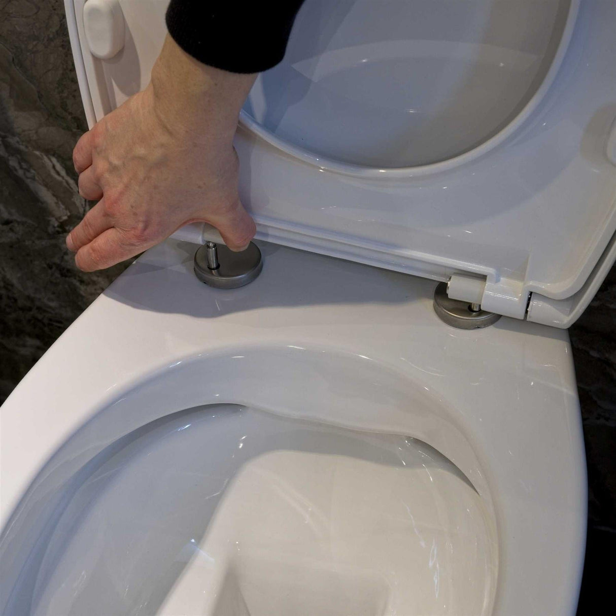 Aquarius Close Coupled Toilet Aquarius QualEco Rimless Close Coupled Toilet with Soft Close Seat