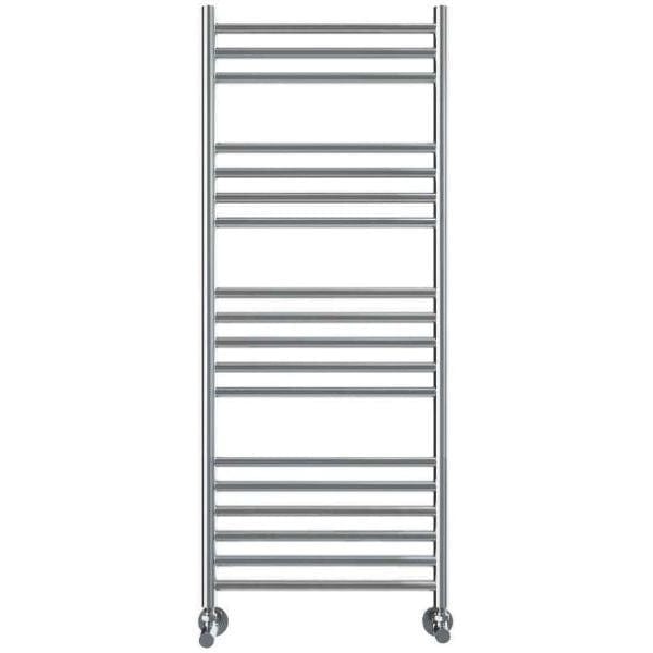 Vogue Ladder Rail 1200 x 500 / Central Heating Vogue Chube Straight Ladder Rail in Polished Stainless Steel