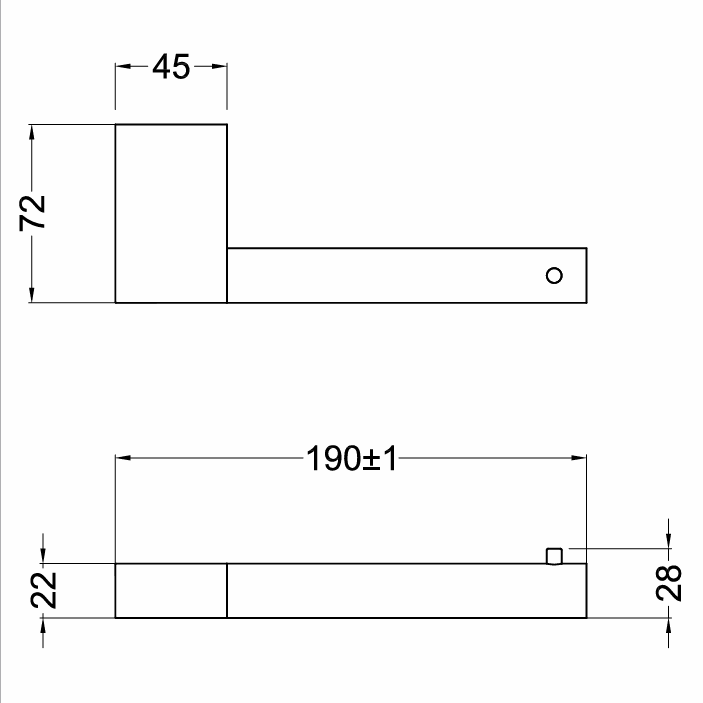 Crosswater MPRO Toilet Roll Holder