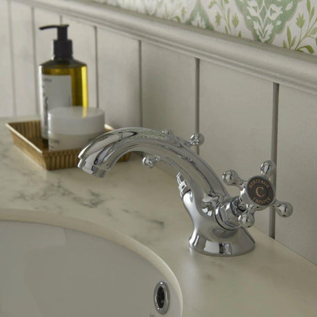 Heritage Mono Basin Tap Heritage Trinity Mono Basin Mixer Tap in Chrome