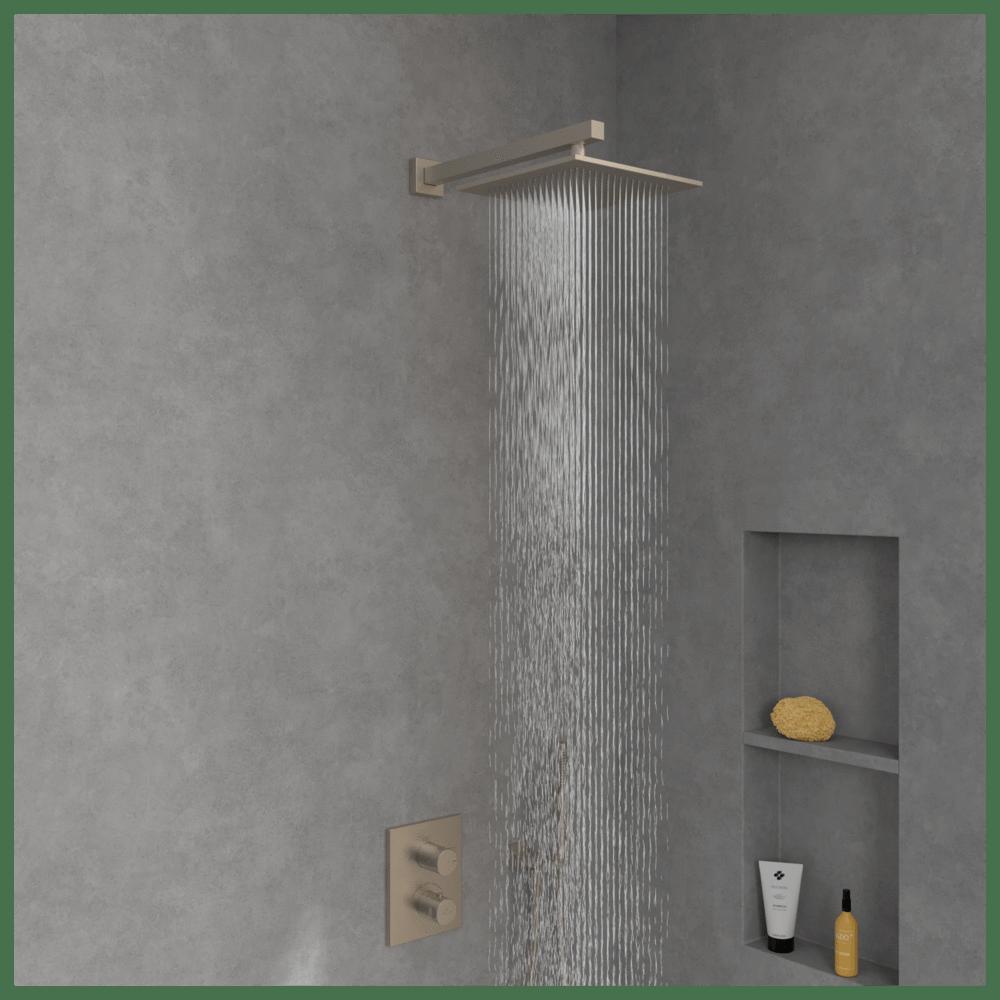 Villeroy & Boch Concealed Shower Set Villeroy & Boch Concealed Complete Shower Set with Shower Head and Handset