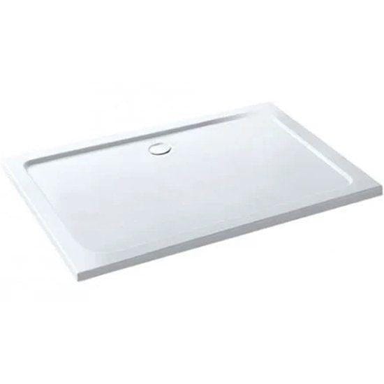 UK Bathroom Store Rectangle Shower Tray Eastbrook Volente Stone Resin 40mm Rectangle Shower Tray with Anti Slip