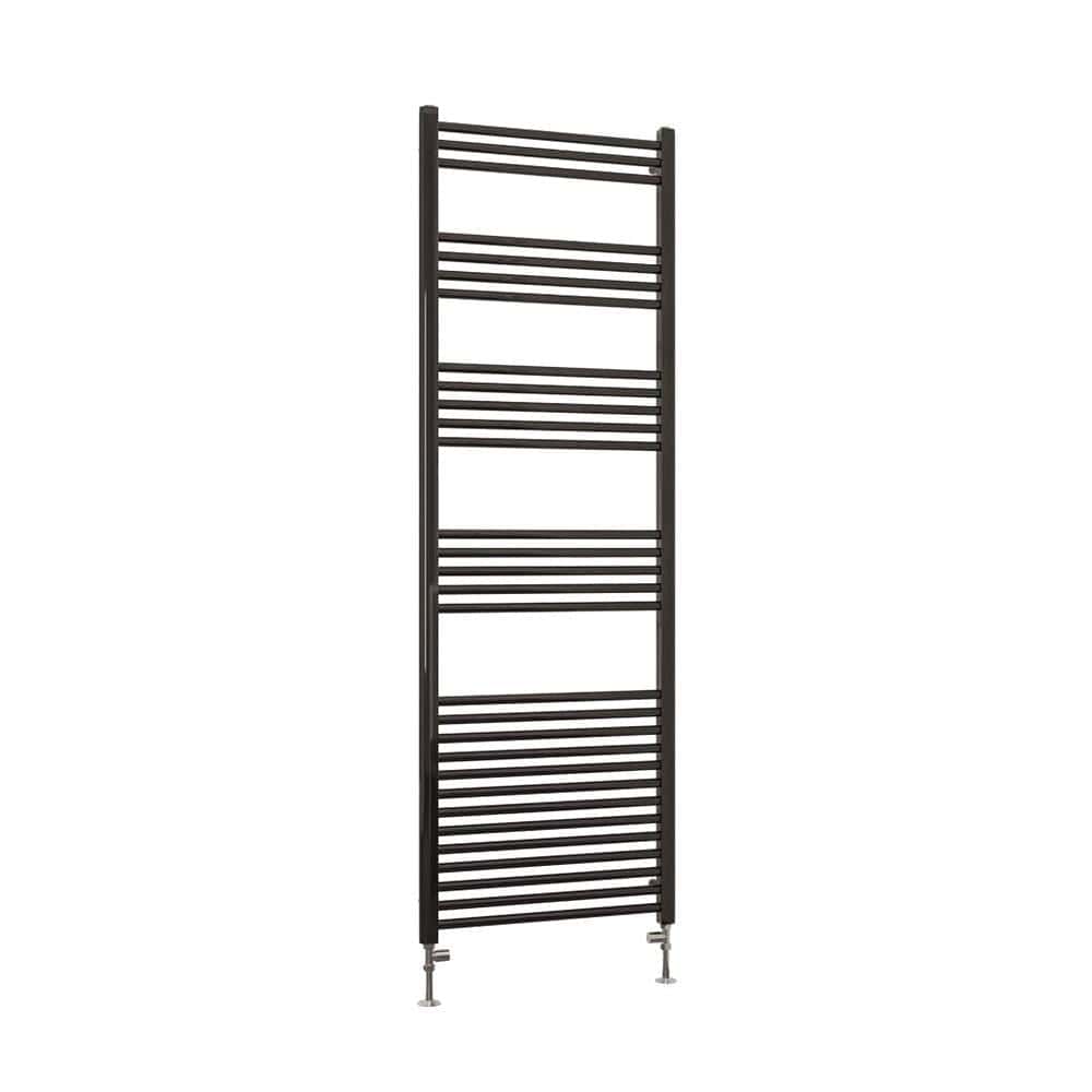 Eastbrook Ladder Rail Eastbrook Wendover Straight Heated Towel Rail in Black Gold