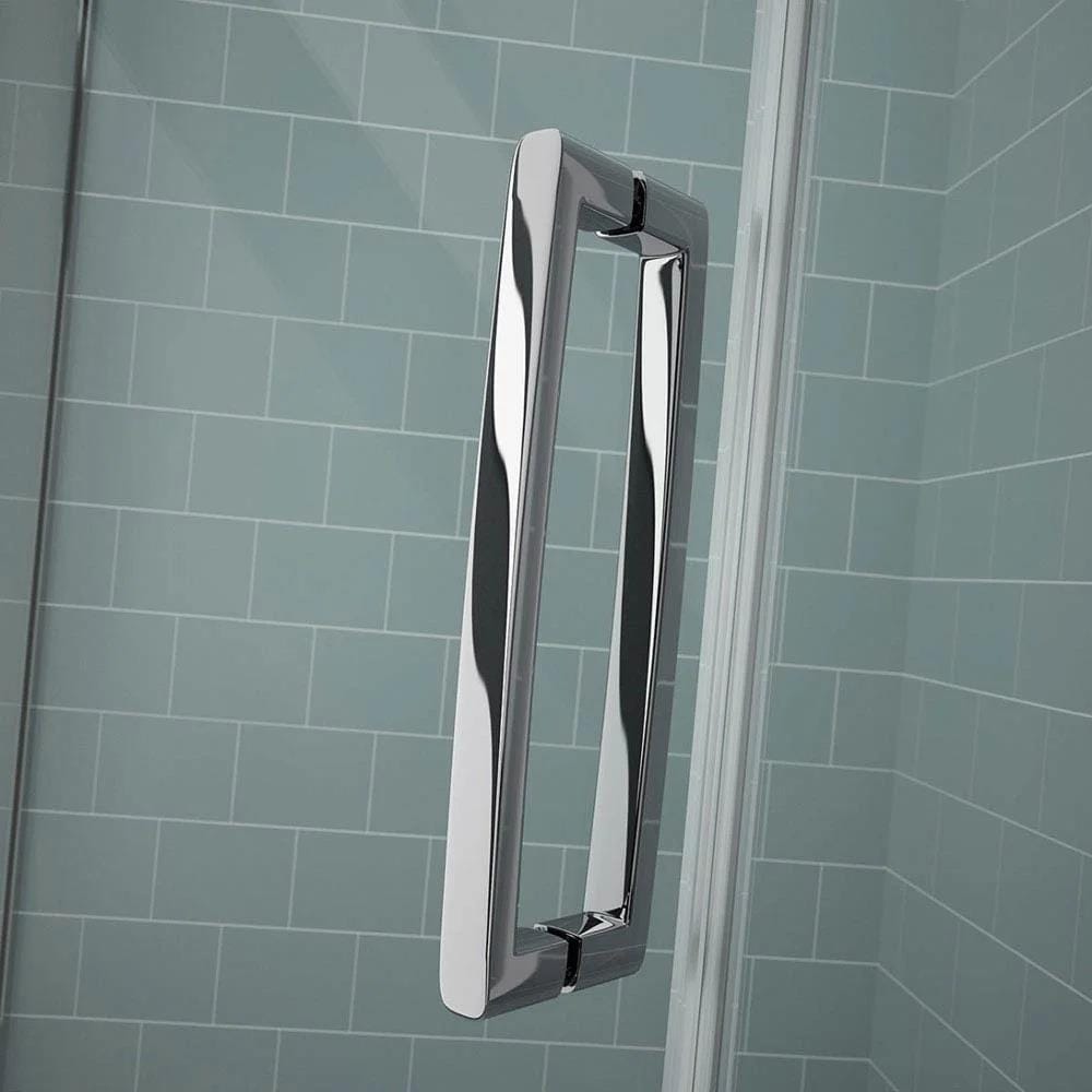 Merlyn Pivot Shower Door Merlyn Series 10 Pivot Shower Door with Inline Panel