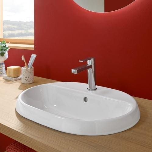 Villeroy & Boch Mono Basin Tap Villeroy & Boch Architectura Square Basin Mixer Tap