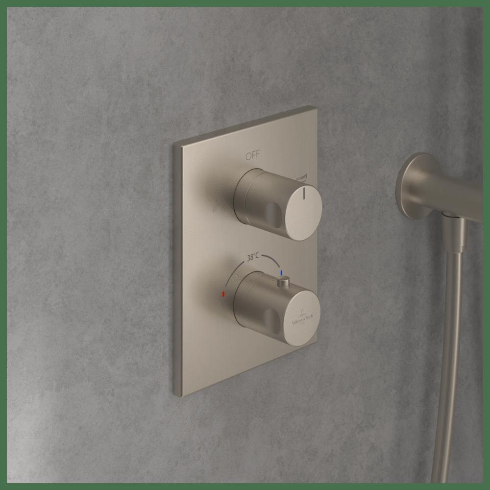 Villeroy & Boch Concealed Shower Set Villeroy & Boch Concealed Complete Shower Set with Shower Head and Handset