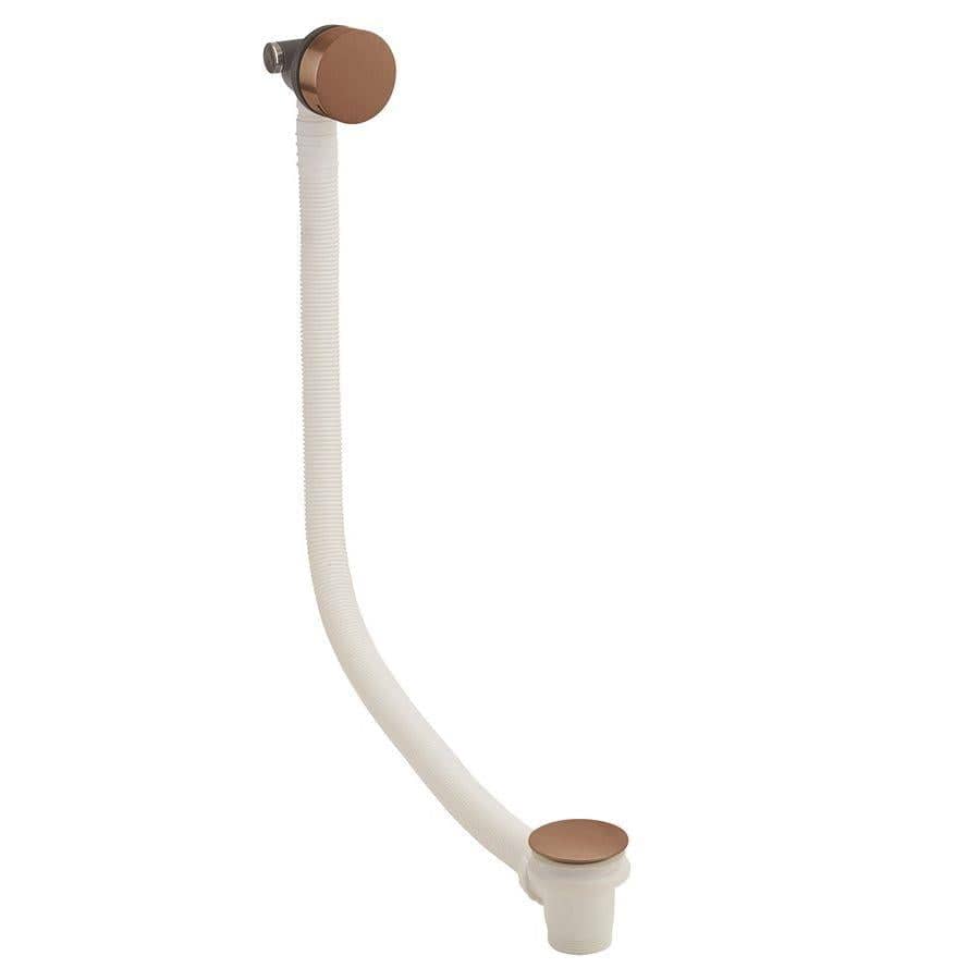 Crosswater Overflow Filler Brushed Bronze Crosswater MPRO Bath Filler with Click Clack Waste