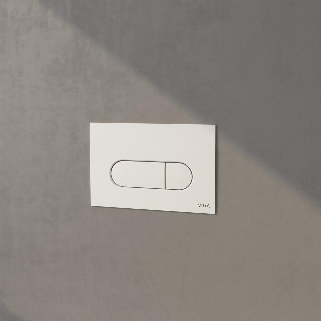 Vitra Flush Plate VitrA Loop Round Mechanical Flush Plate