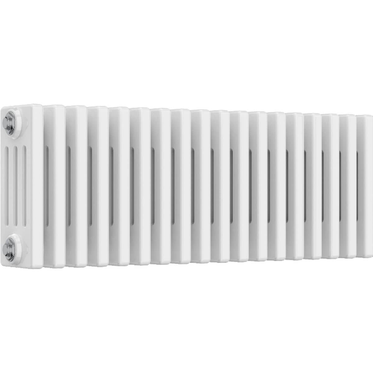 Aquarius Bathrooms Column Radiator Aquarius Foundry Horizontal 4 Column Radiator in White