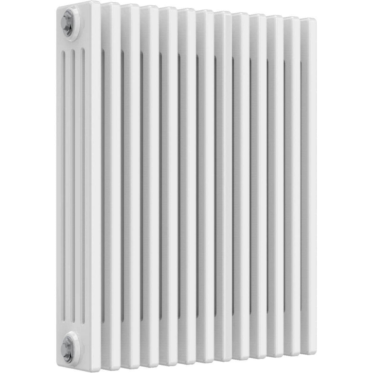 Aquarius Bathrooms Column Radiator 750mm x 605mm Aquarius Foundry Horizontal 4 Column Radiator in White